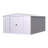 Classic Steel Storage Shed, 10X14, Flute Grey-55865211-119311399