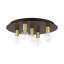 Plafonnier encastré 5 lumières Aliyas-2109345842