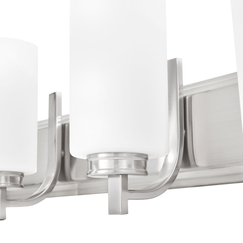 Habibatou 4 - Light Dimmable Vanity Light, Satin Nickel