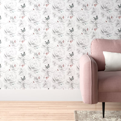 Superfresco Easy Origami Floral Wallpaper