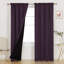 Paire de rideaux 100% occultant avec passe-tringle Deconovo-75196906-75196918