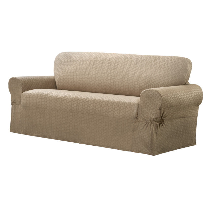 Housse pour causeuse à coussins carrés, Sable