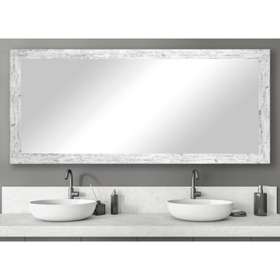 Engineered Wood Flat Wall Mirror