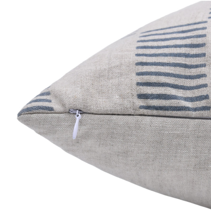  Housse de coussin d'intérieur / extérieur Floral Linen, Carré, 20 po x 20 po
