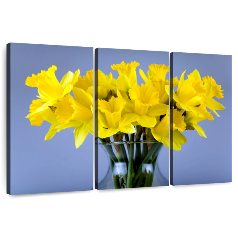 Toutes les jonquilles jaunes Harnek, H 28 po x l 45 po