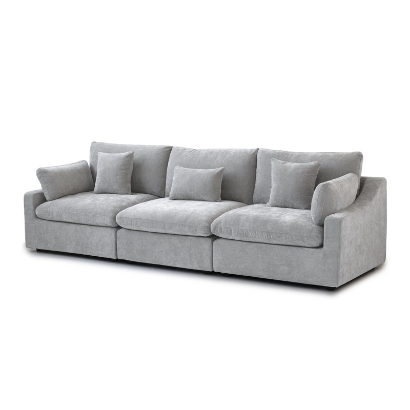 Canapé à housse de protection 119,29 po Kyna, Gris