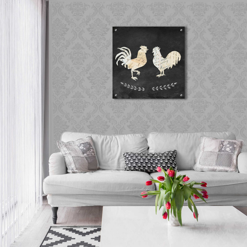 «Le Coq Cameo Sq No Words» par Courtney Prahl