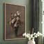 Imprimé floral rétro CXIX - impression encadrée-595618097-595618098