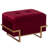 Havenhill Velvet Ottoman-1658982077