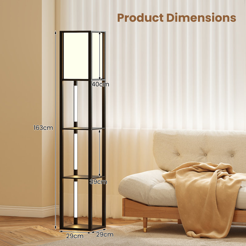 163cm LED Column Floor Lamp