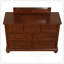 Commode Meade, cerise