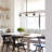 Levona 3-Light 31"  Hammered Glass Kitchen Island Pendant Light-100709616
