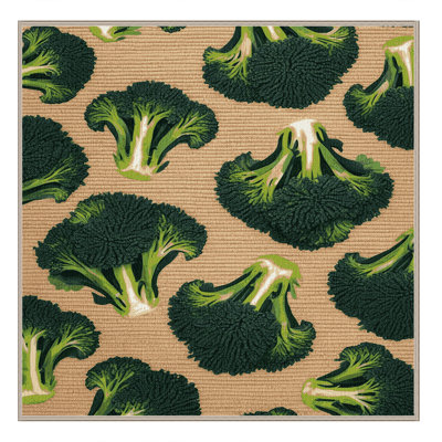  Tapis lavable avec légumes choux broccoli