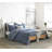 Kenneth Cole Holden Grid Cotton Blue Comforter Set-1967085254