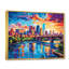 «Colorful City Minneapolis Popart I», reproduction d'art sur toile-8820533-9105057
