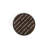 Slat Top 23" Round Side Table, Java