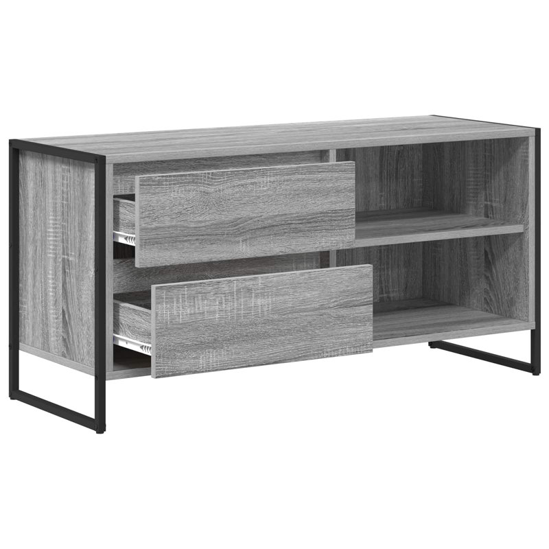 TV Stand for TVs up to 43", Grey Sonoma