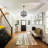 3-light Dimmable Geometric Chandelier