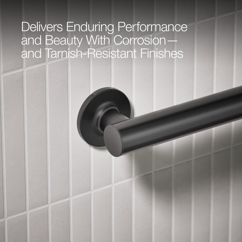 Purist Grab Bar, 36"W, Matte Black