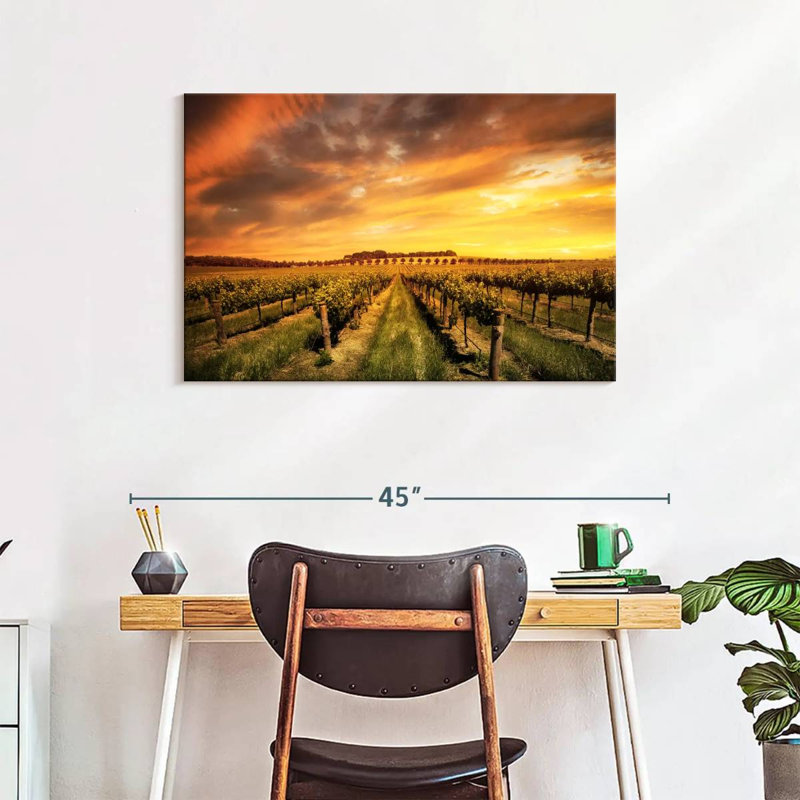 Alvord Barossa Valley Vineyard, H 24 po x l 36 po