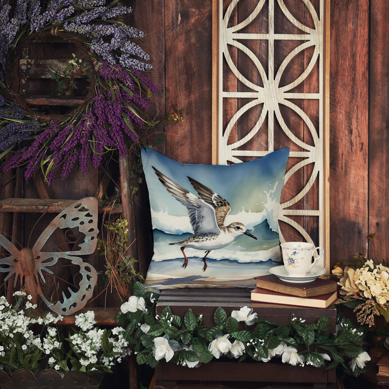 Coussin Sanderling, Carré 18 po