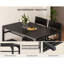 Table de cuisine et 2 chaises pour 4 avec banc, ensemble de table à manger 4 pièces pour l'espace, appartement