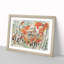 Temple in Kyoto by Kamei Tobei - Picture Frame Painting Print-55642307-55642308