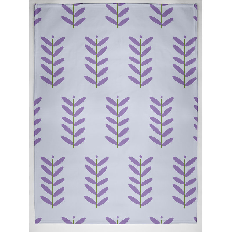 Lolita Plain Weave / Muslin Throw Blanket, Lavender