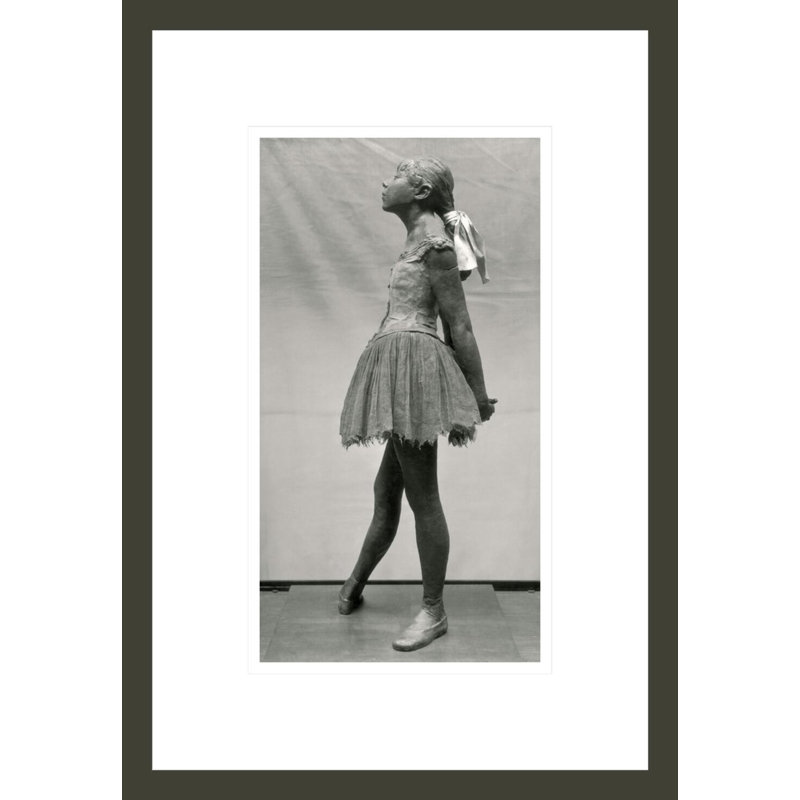 «Little Dancer Aged 14» par Edgar Degas, impression giclée encadrée, H 16,75 po x l 11,63 po