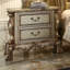Table de chevet 2 tiroirs Gold Patina