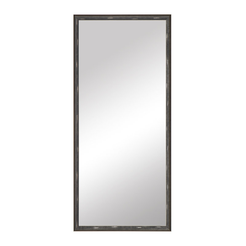 Waldo Collection, Full Length Mirror, Ideal Dressing Room Mirror, True Reflections Glass, Wood Frame, Lean Against Wall or Wall-Mounted