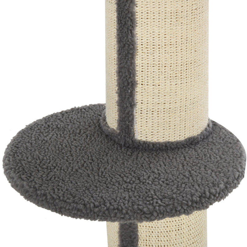 Cameron 91cm H Cat Tree, Grey/Cream