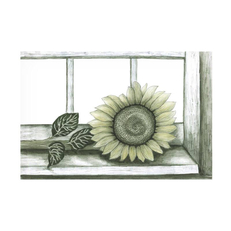 Art sur toile, fenêtre de Cheryl Bartley, H 22 po x l 32 po