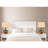 150W 3 way Yuma ceramic table lamp with hardback fabric shade