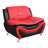 Maranda Faux Leather Slipper Chair-722464241