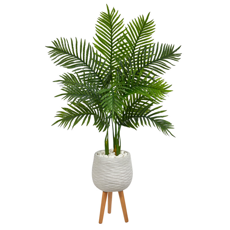 Palmier artificiel 52 po en pot