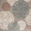 Tapis gris / brun clair / ivoire Declan-660185681