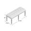 Banc rembourré Moneta-23514277