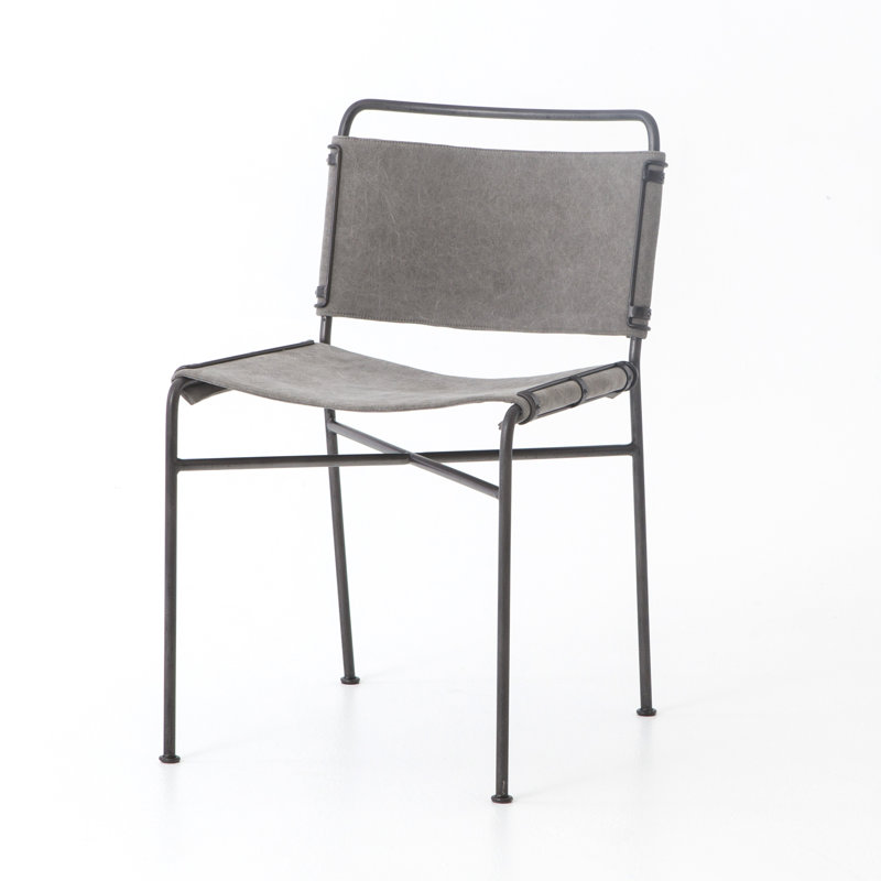 Loralee Upholstered Dining Chair, Gray
