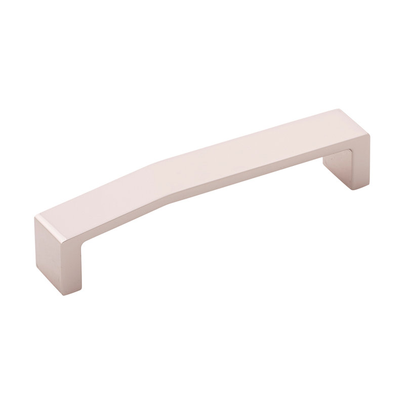 Poignée barre 3 po Veer, Nickel poli, 3"
