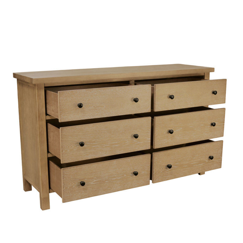 Commode à six tiroirs Emilia