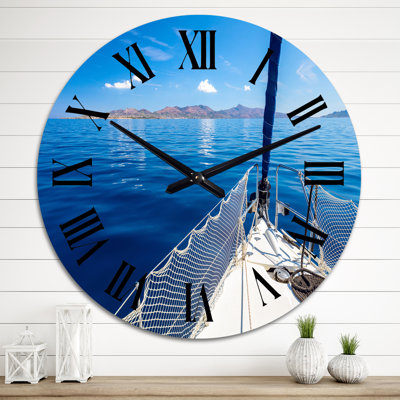 Horloge murale nautique et côtière