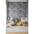 Zebra Wallpaper Gray Modern Wall Mural