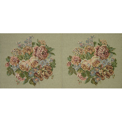 Tapisserie bouquet de fleurs pivoine
