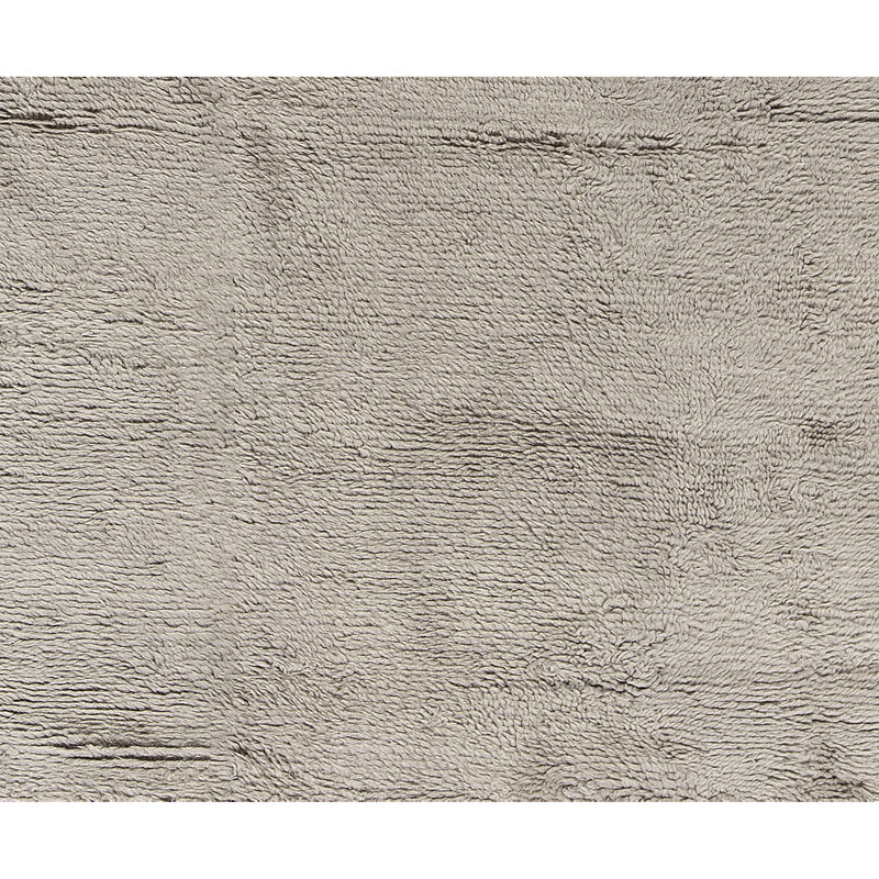 Wool Area Rug in Gray, Rectangle 12' x 15'