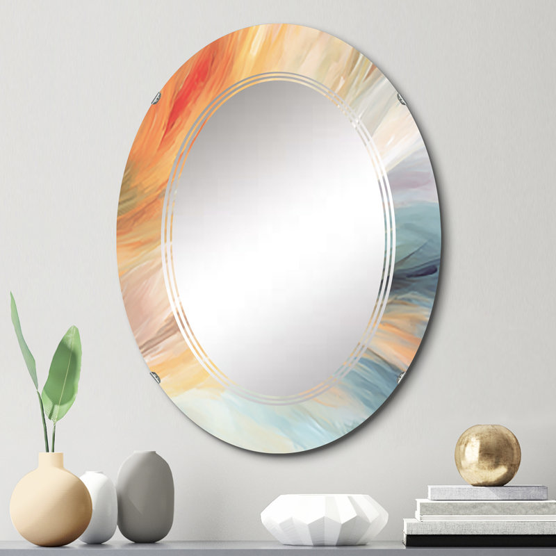 Oval Mirror, 30" x 20"