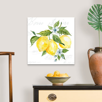 " Lemon Squeeze II " Painting Print