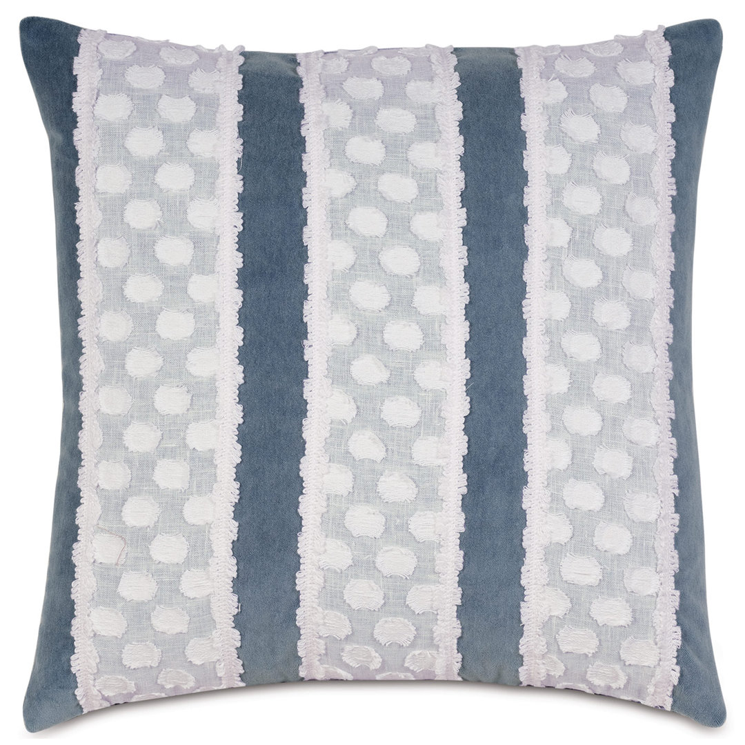 Aesha Striped 20" Throw Pillow Cover & Insert Eastern Accents