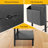 L Shaped Desk Gaming Computer 50 Inch Reversible Corner Table PC for Writing Study Student with Wood Tabletop Metal Frame CPU Stand Side Bag for Home Office Small Place,-1936910200