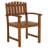 Java Teak 6 - Person Teak Wood Patio Dining Set with Rectangular Table